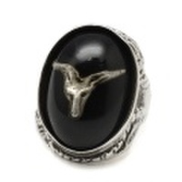 ALEX STREETER(アレックスストリーター) バフォメットリングBLACK ALR371