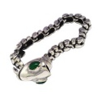 ALEX STREETER(アレックスストリーター)　LIZARD KIND BRACELET WITH STONE EYES　ALB213