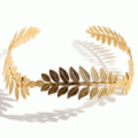 Avigail Adam◆リーフラウンドヘッドドレス(大)◆ゴールド