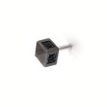 BASIS(ベイシス)　クリスタルピアス（ブラックコーティング）　Y-C5KR014