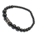 Bizarre(ビザール)　ステップペッドブレスレット（S)ヘマタイト　BBS017HM