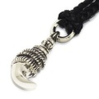 CHROME HEARTS(クロムハーツ)Claw w/Braid Leather クロウペンダント　chp115