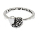 CHROME HEARTS(クロムハーツ)Ring-Bubblegum-Heart　バブルガムリング-ハート chr64