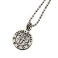 CHROME HEARTS(クロムハーツ)　エンジェルメダルチャーム V2 ペンダント【チェーン付】　ネックレス