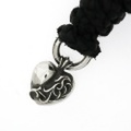 CHROME HEARTS(クロムハーツ)　ハートペンダント【革紐付】　HEART PENDANT　ネックレス
