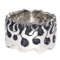 CRAZY PIG DESIGNS(クレイジーピッグ)　FLAMES RING #824