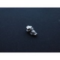 CRAZY PIG DESIGNS(クレイジーピッグ)　スモールSNARLスカルペンダント【トップのみ】
