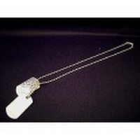 CRAZY PIG DESIGNS(クレイジーピッグ)　ミニドッグタグペンダント【チェーン付】