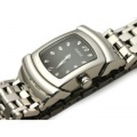 DAMIANI（ダミアーニ）スチール×ブラック/クォーツ時計[30000065]