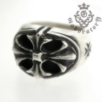 Gaboratory（ガボラトリー）　Cross oval ring　クロスオーバルリング　131-A