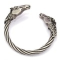 Gaboratory（ガボラトリー）　Horse heads cable wire bangle /swbr002
