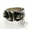 Gaboratory（ガボラトリー）　Small gothic skull ring　スモールゴシックスカルリング　158-A