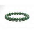 HC0049　【限定価格】　ミャンマー産　翡翠AAA　１０ｍｍ（２０粒）　ブレスレット　宝石鑑別書付