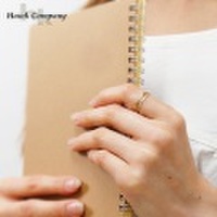 Hawk Company｜ワンポイント3連リング(d442)＃6371/メール便可/ホークカンパニー 指輪