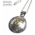 INDIAN JEWELRY ホピ族のアーティストER氏作『HOPI PENDANT TOP KOKOPELLI』【アメカジ・ネイティブ】IJ-007