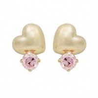 K10 ぷっくりハートピアス 46-5677