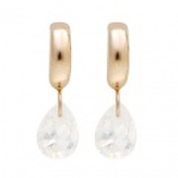 K10PG キラキラ雫＆ピンクゴールドピアス 46-5643