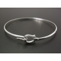 SYMPATHY OF SOUL（シンパシーオブソウル）　Horseshoe Band Bangle - Silver（ホースシューバンドバングル - シルバー）