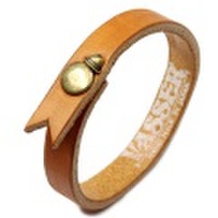 VASSER(バッサー)Hat Boy Leather Bracelet Orange(ハットボーイレザーブレスレットオレンジ)