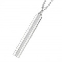 [刻印OK]　マットラインネックレス｜Mens（メンズ）95-2217