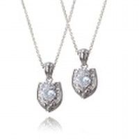 【DUB Collection】Stone Horseshoe Necklace　ストーンホースシューネックレス｜DUBj-276pair
