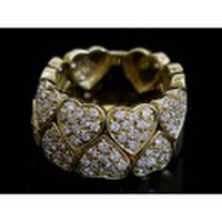 【K18YG イエローゴールド】 指輪　リング　ダイヤモンド 13号　12.6g　レディース　31578-0　ジュエリー　人気