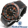 【キャンペーン対象外】 Smith & Wesson スミス＆ウェッソン SCOUT WATCH 腕時計 ORANGE/BLACK SWW-582-OR