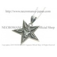 【ネクロマンス NECROMANCE】 シルバーバフォメットネックレス Silver Baphomet Necklace 悪魔 山羊