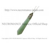 【ネクロマンス NECROMANCE】 ジェイド ドロップティアーネックレス Jade Drop Tear Necklace 涙 翡翠