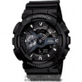 【国内正規品】G-SHOCK（ブラックxブラック/電池式/ビッグフェイスが特徴）腕時計GA-110-1BJF