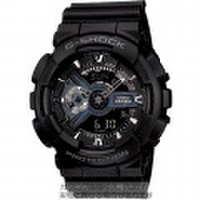 【国内正規品】G-SHOCK（ブラックxブラック/電池式/ビッグフェイスが特徴）腕時計GA-110-1BJF