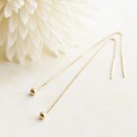 【送料無料】 K18 Duperey Mirror ball american pierce （デュプレーミラーボールアメリカンピアス）