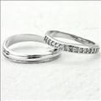 【送料無料】ジェムケリーUndomi-アンドゥミ-K18ホワイトゴールドペアリング