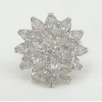 ＣＺ フラワー モチーフ リング