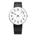 アルネ・ヤコブセン腕時計 ARNE JACOBSEN Station Watch Leather 34mm　53401-1601