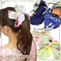 アロハ プリント リボン ヘアゴム ymgir colpo
