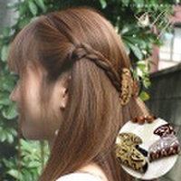 ウッド調の森ガール風バンス 〜木目が入ったウッド調のバンス♪今、流行の森ガール風がGood！