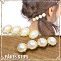 エレガント パール バレッタ ymgir josim