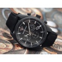 エンポリオアルマーニ EMPOLIO ARMANI 腕時計 AR6051 クォーツ クロノグラフ メンズ テキスタイルベルト