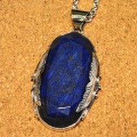シルバー925 ラピスラズリ ハンドメイドペンダントトップ ST-253