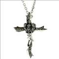 シルバースカルクロスネックレス