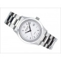 スイスミリタリー SWISS MILITARY 腕時計 ELEGANT ML99 3針 ホワイト 35mm メンズ メタルベルト