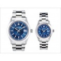スイスミリタリー SWISS MILITARY 腕時計 ペアウォッチ ELEGANT PREMIUM ネイビー メタルベルト ML301 ML309