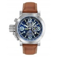 スライド式大型リューズガード仕様のレフトハンドスタイル・ウォッチ　暗闇でも明るく輝く“N夜光”も採用のファッショナブルウォッチ　水に強い10気圧防水　【SEALANE/シーレーン】　SE44-LBL　［送料無料］［ラッピング無料］