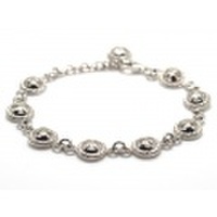 セミサークル・シルバーブレスレット/bls005
