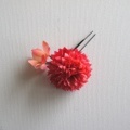 ダリアの髪飾り　Uピン