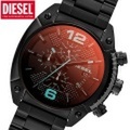 ディーゼル DIESEL クロノグラフ腕時計 オーバーフロー OVERFLOW ブラック文字盤/ブルーガラス メンズ DZ4316