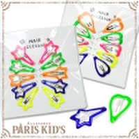 ネオン カラー スリーピン １０個セット colpo