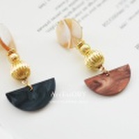 ハーフムーンピアス ac-17kop-p129