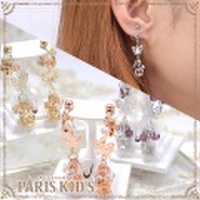 バタフライ ＆クラウン イヤリング パリスキッズ本店 原宿 pariskid’s 公式 通販 安い ymgir josim